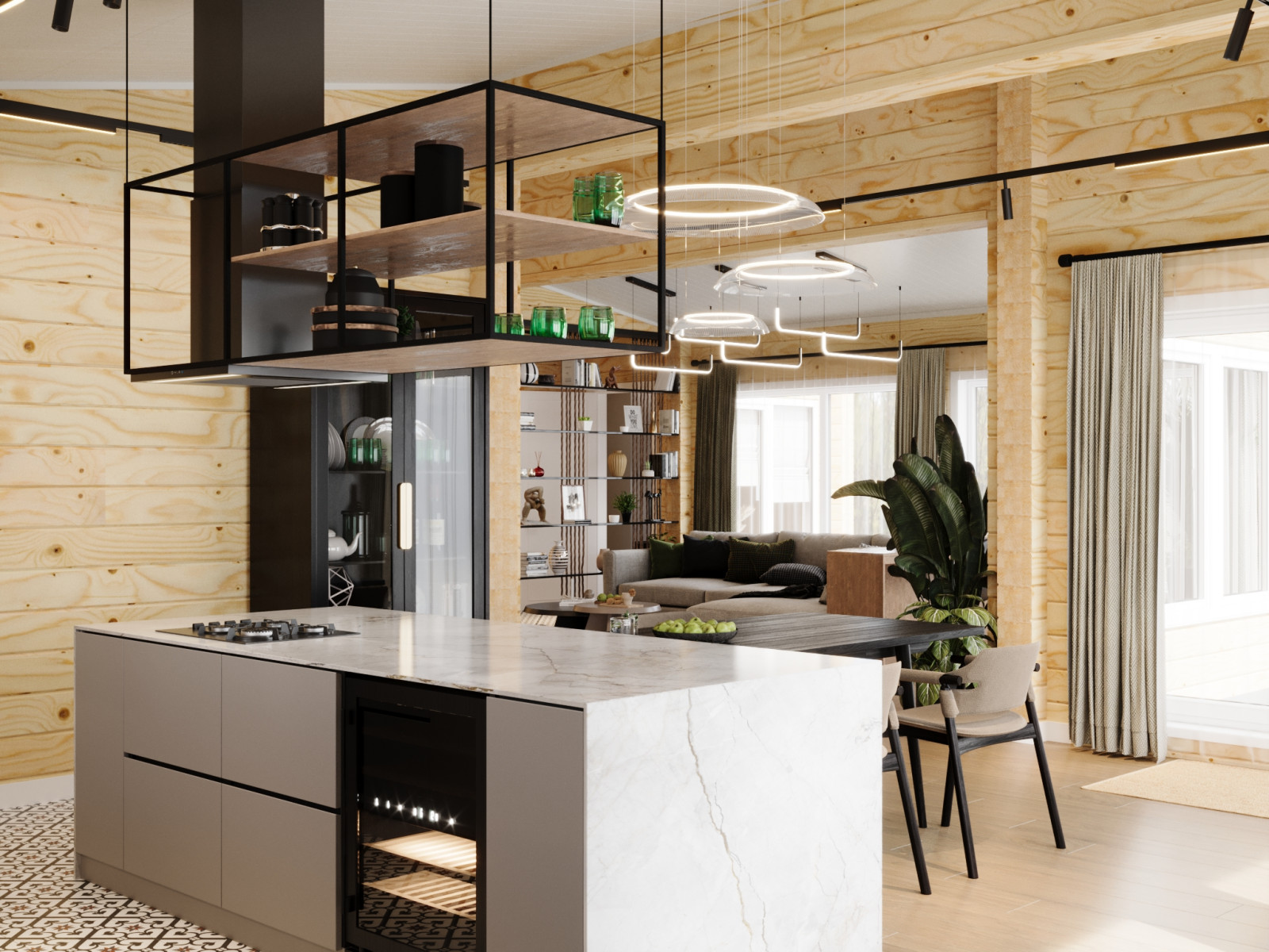 Дом из клееного бруса