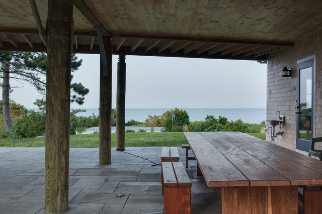 The Beach House stile-marinaro-portico