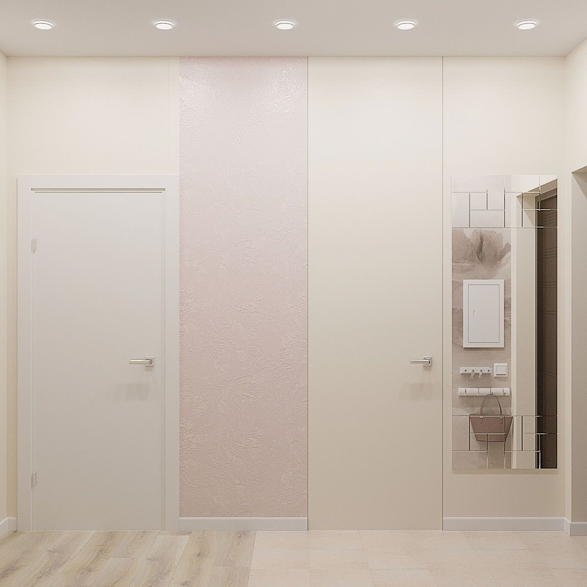 Проект Холла в ЖК «Микрогород в лесу».