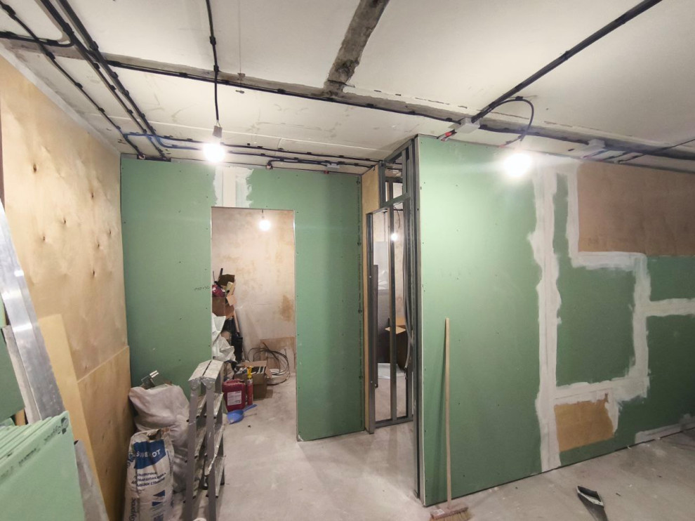 Капитальный ремонт двухкомнатной квартиры 56 м2 на Кораблестроителей 19. (2025г)