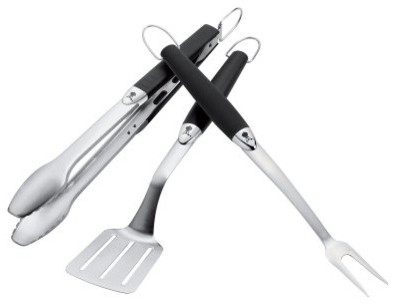 Weber Stainless Steel 3-Piece Barbecue Tool Set