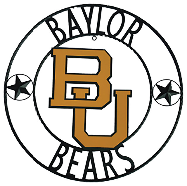 Baylor Bears Wrought Iron Wall Decor Contemporary Metal Art Baylor Bears Wrought Iron Wall Decor 18