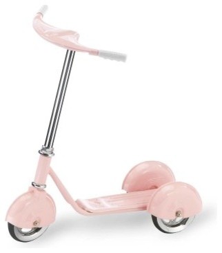 Morgan Cycle Retro Pink Scooter Push Toy