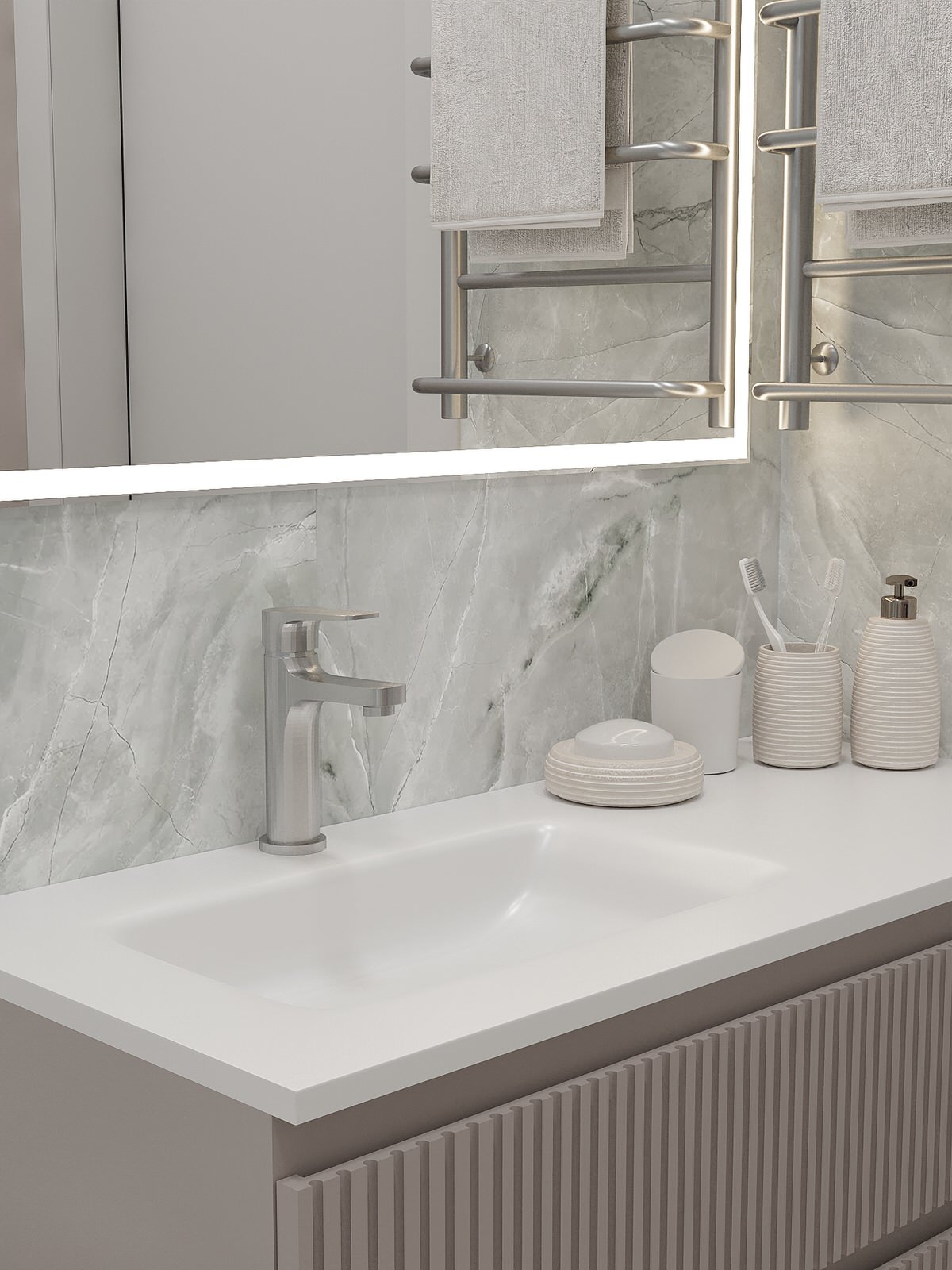 Трехкомнатная квартира 75 кв.м