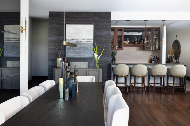 Boulder Contemporary Condo modern-esszimmer