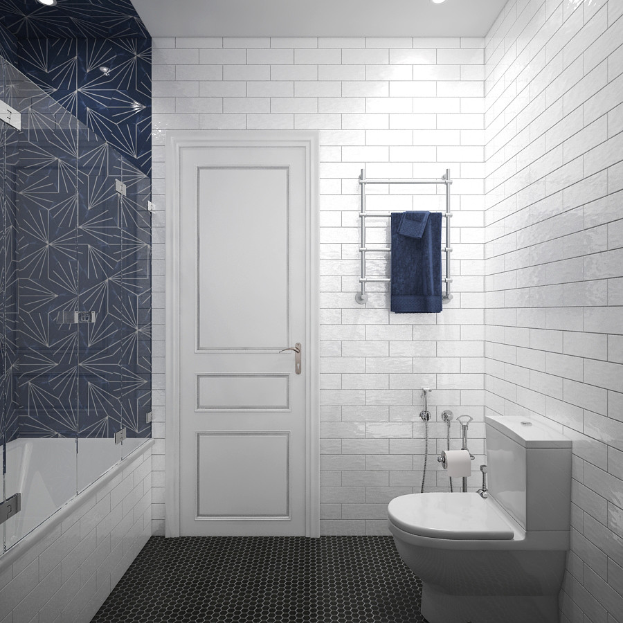 «Оттенки современной классики» / 45 м2