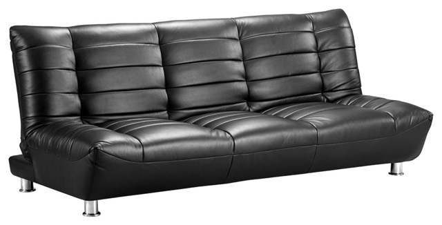 Zuo Carnival Black Modular Sleeper Sofa