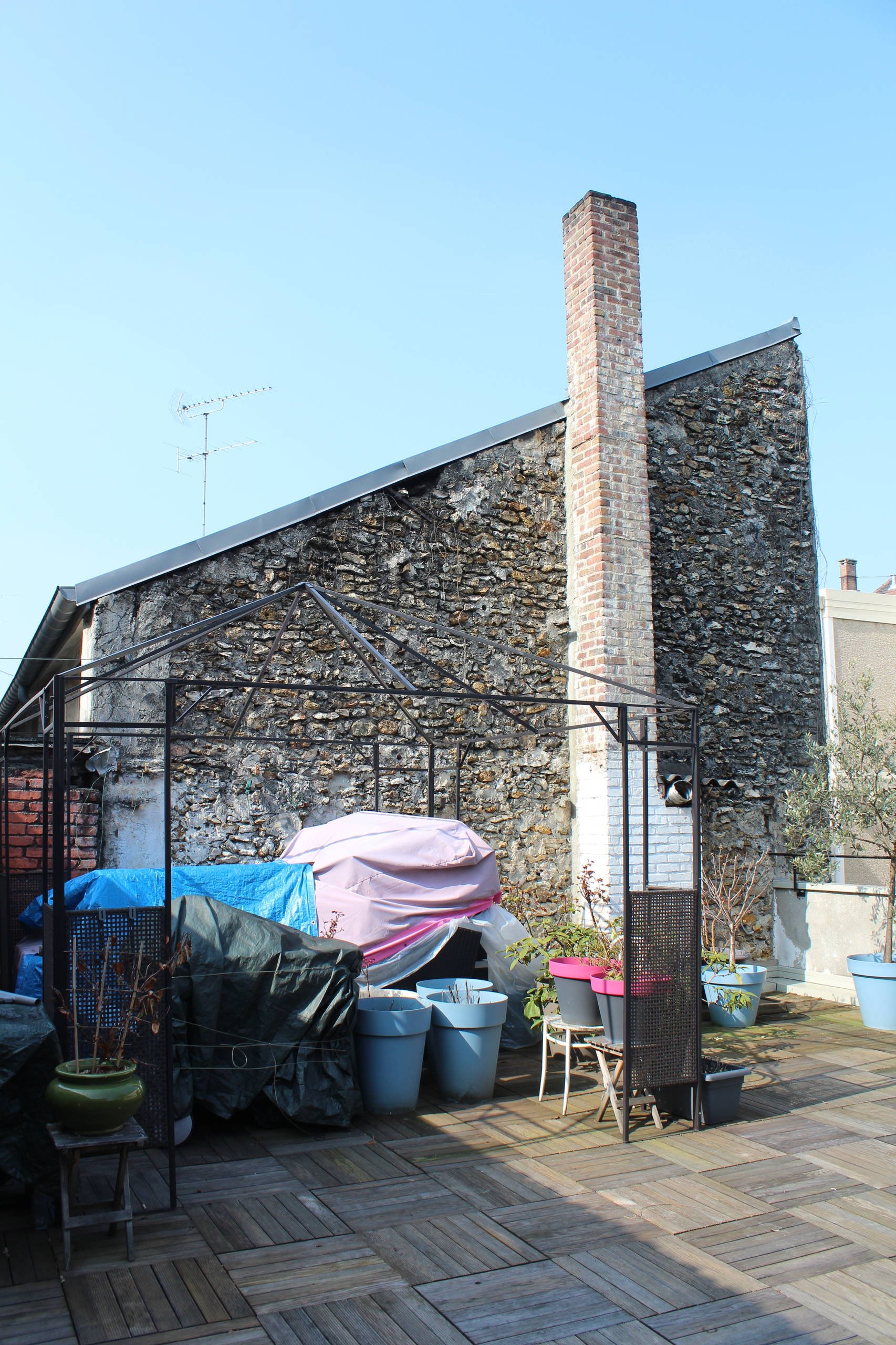 Création d'une ouverture et ravalement de façade