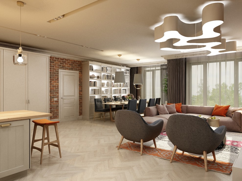 Лофт с элементами классики