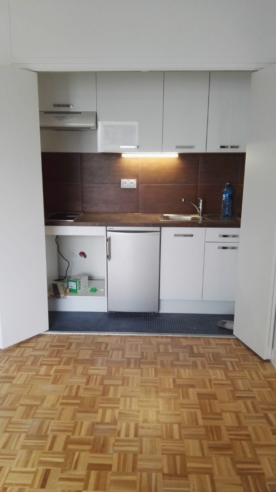 Rénovation d'un appartement (parquet et cuisine)