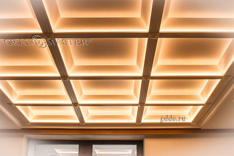 Кессонный потолок "Пирамида"