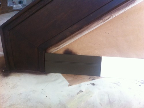 what is the best brown mahogany paint color for baseboards not stain