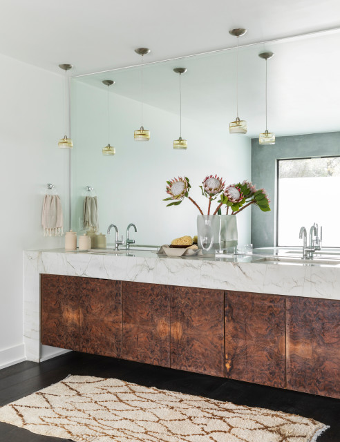 Piney Point eclectic-bathroom
