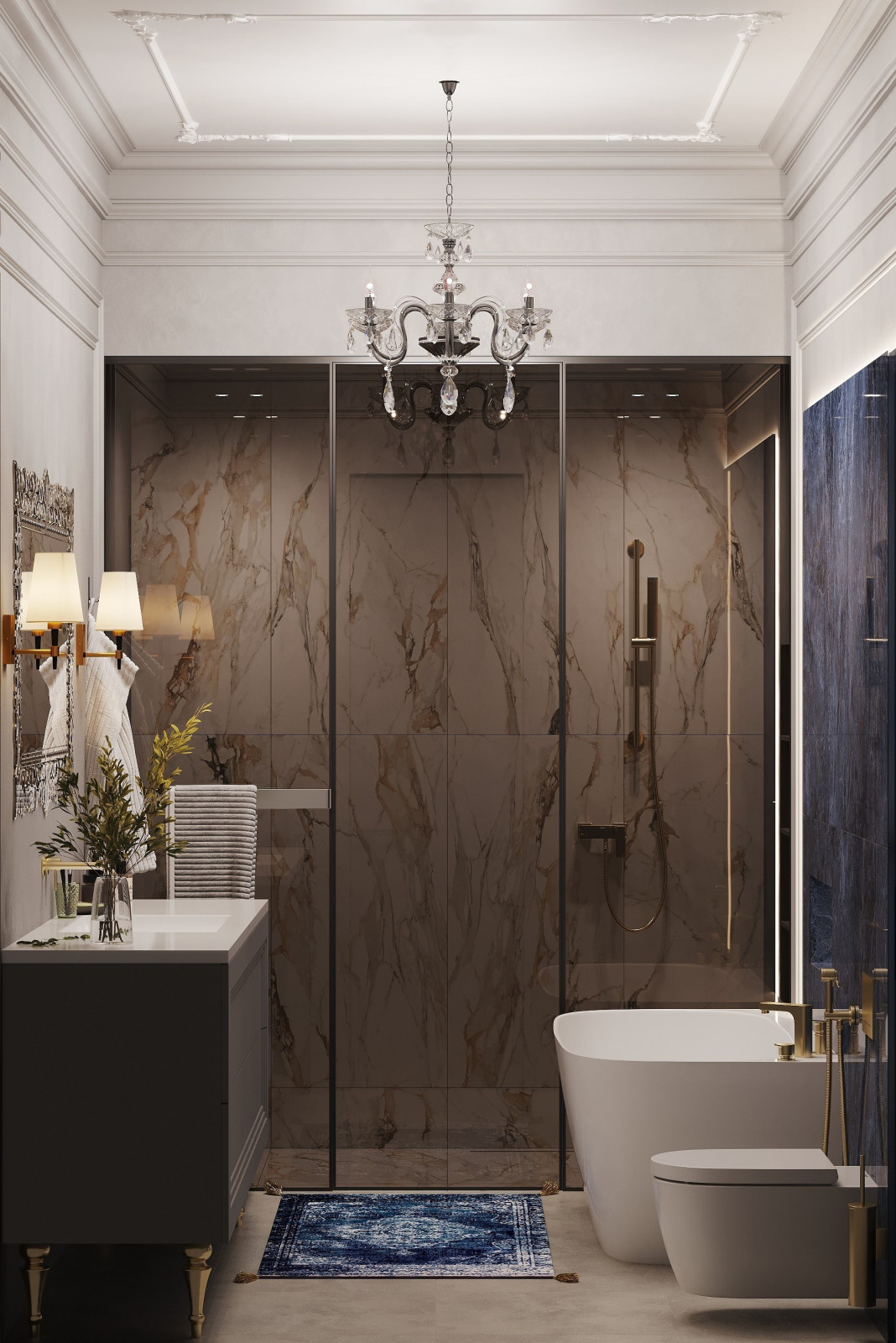 Двухэтажная квартира в центре Петербурга