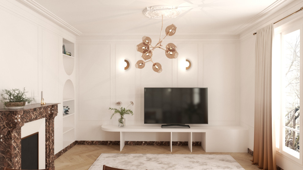 Projet - Salon - Vue 3D