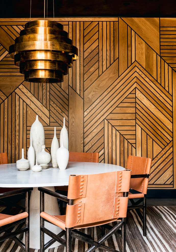 Inspiration for a contemporary dining room in San Francisco.