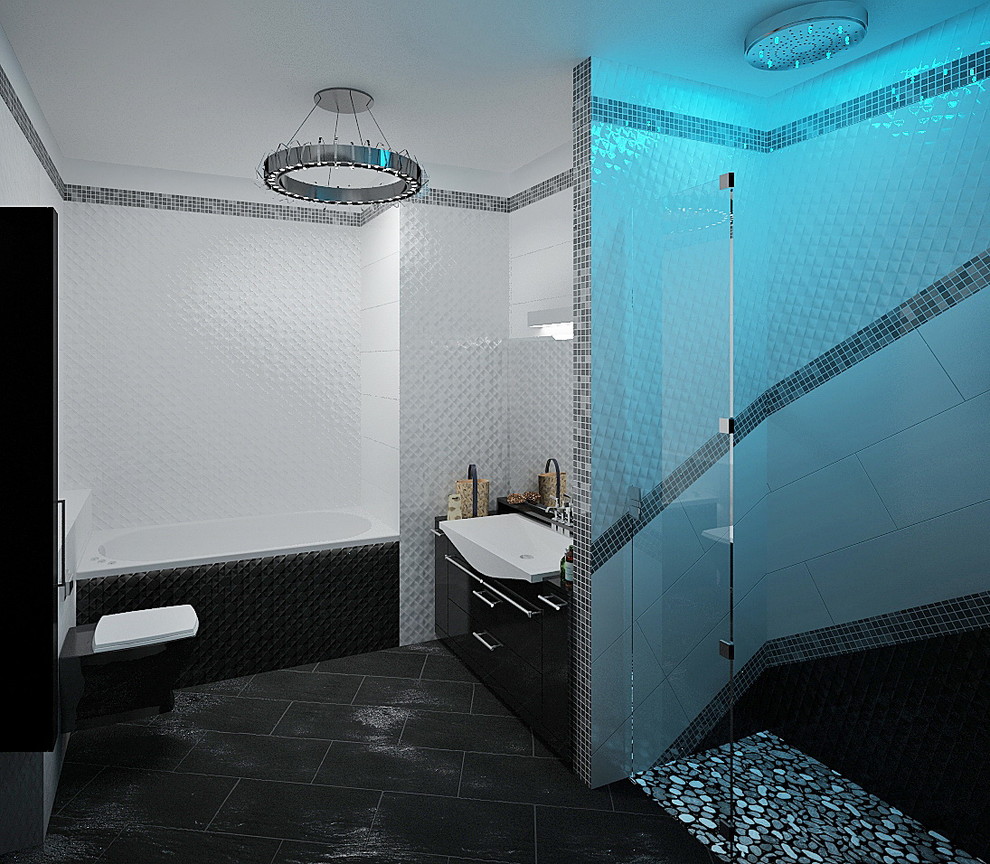 3D визуализация. Санузел.