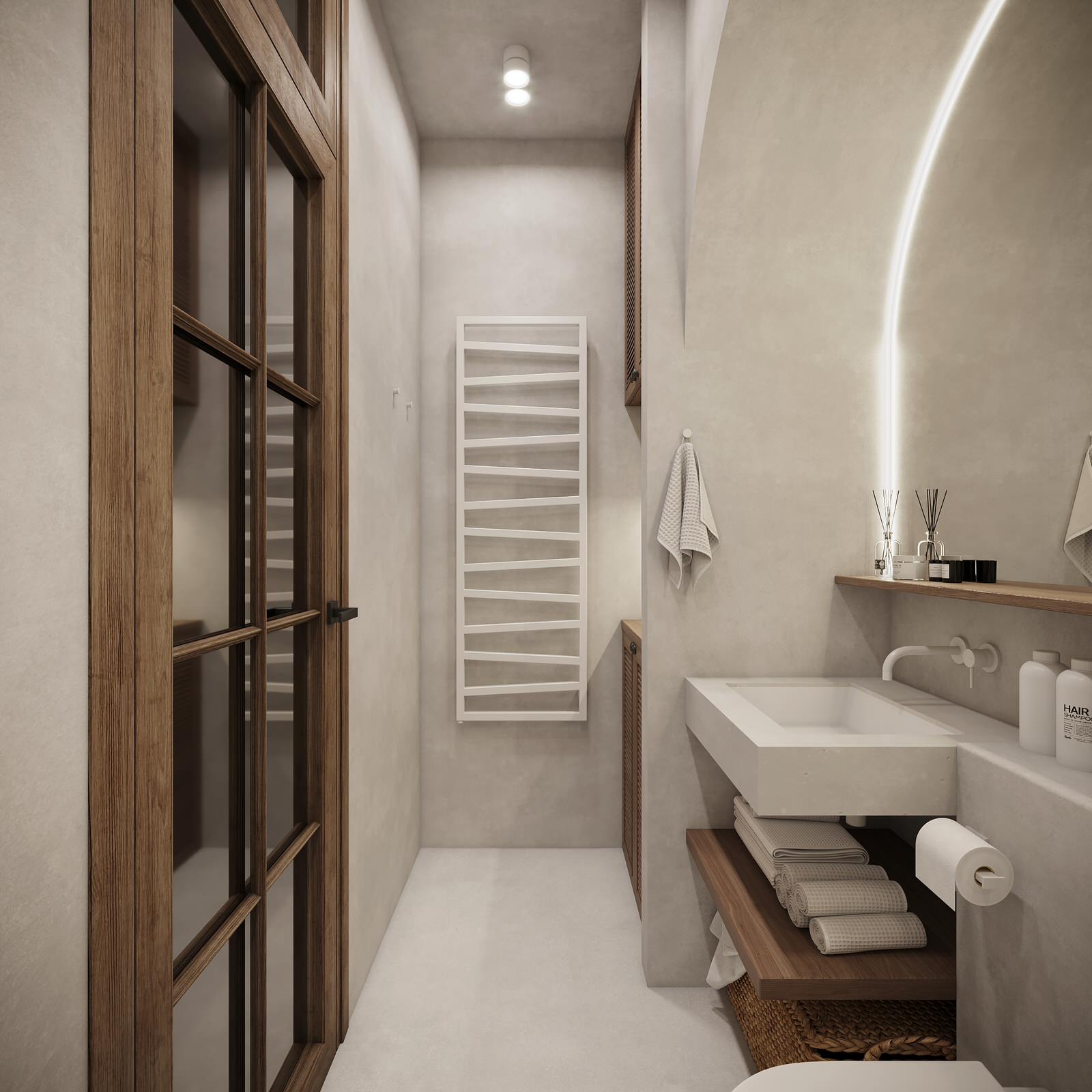 Дизайн-проект квартиры в центре 50.1 кв.м