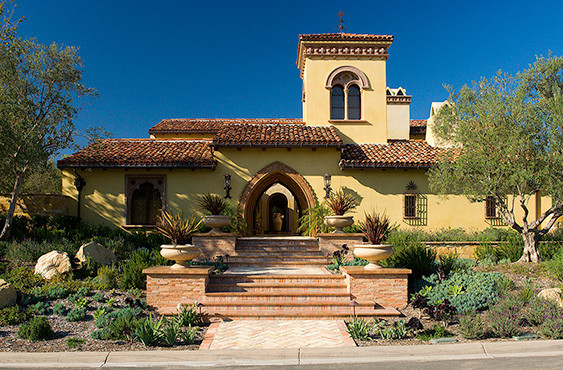 Shady Canyon - Mediterranean - Exterior - Orange County - by Reuter Homes
