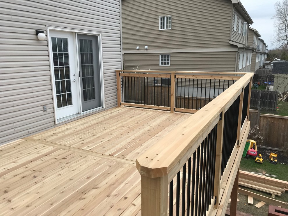 one solid 18', 2 x 6 cap for railing