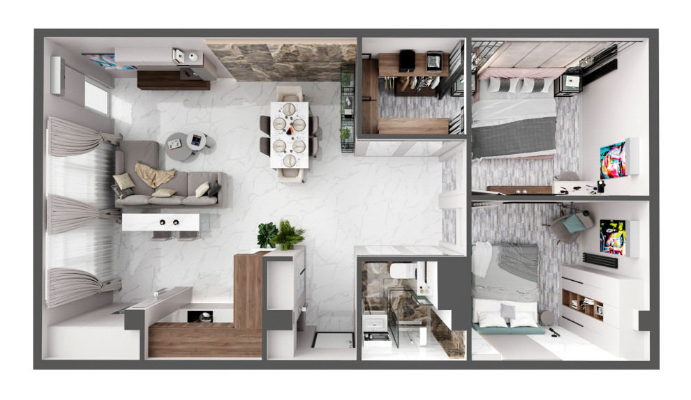 Квартира в Современном стиле