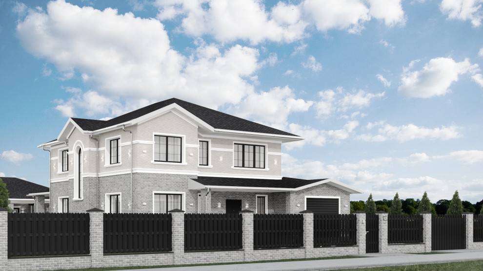 Визуализация построек на участке в Минском районе, д. Слабода