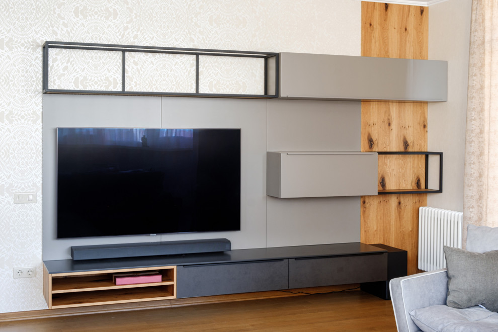 Кухня – гостиная с интересным решением