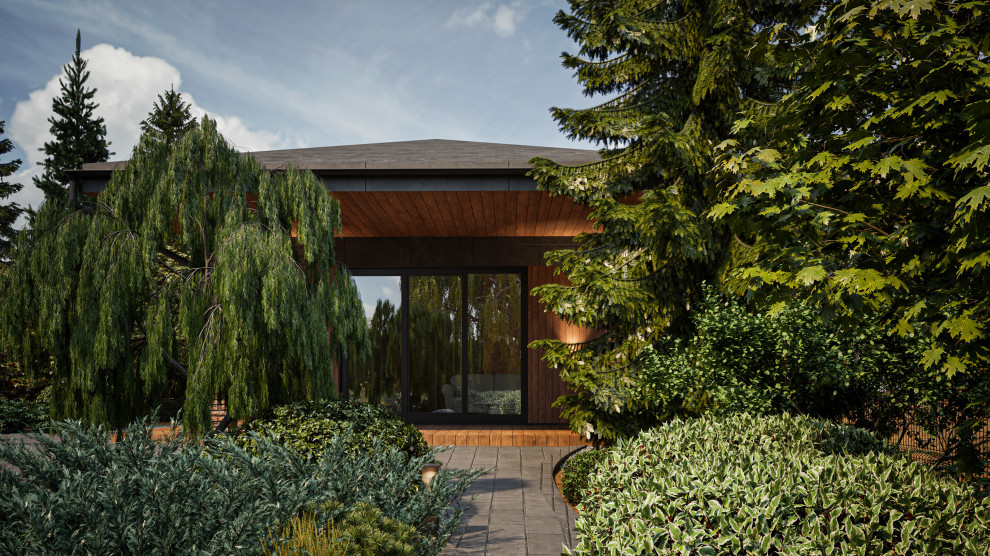 Прерий на берегу озера