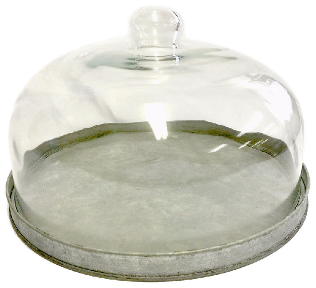 Tasteful Home Decor Dessert Cloche With Base Dessert And Cake Stands