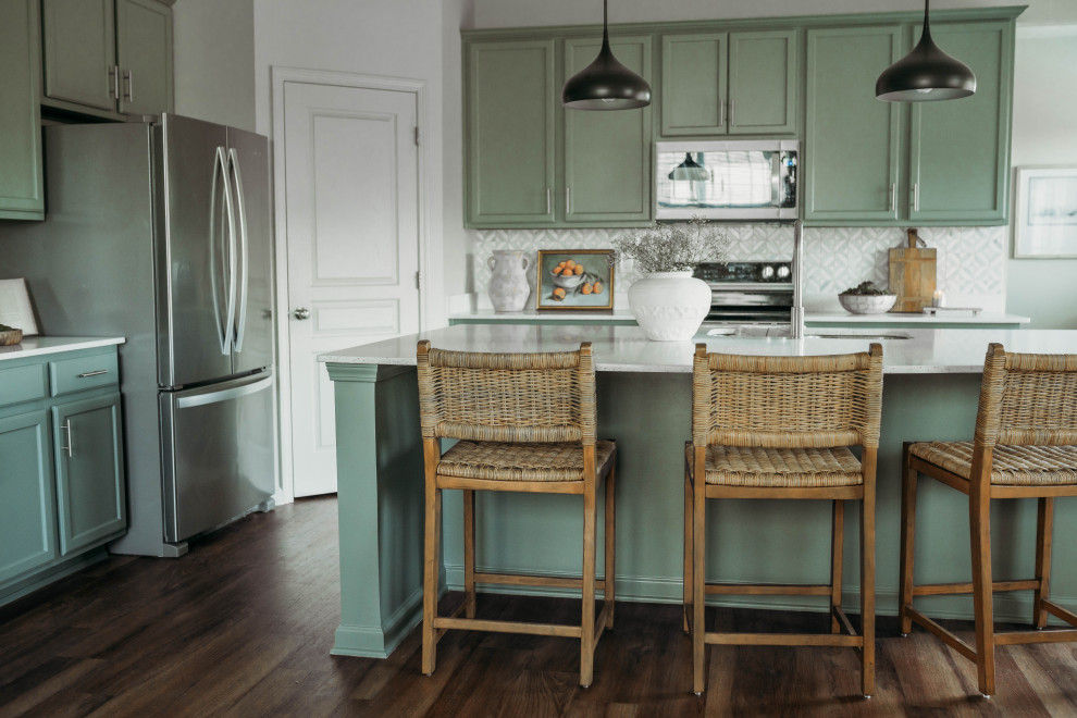 Whitestown Kitchen + Living Room