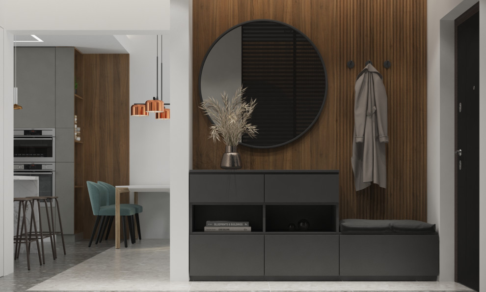 Дизайн проект интерьера таунхауса в Сочи.