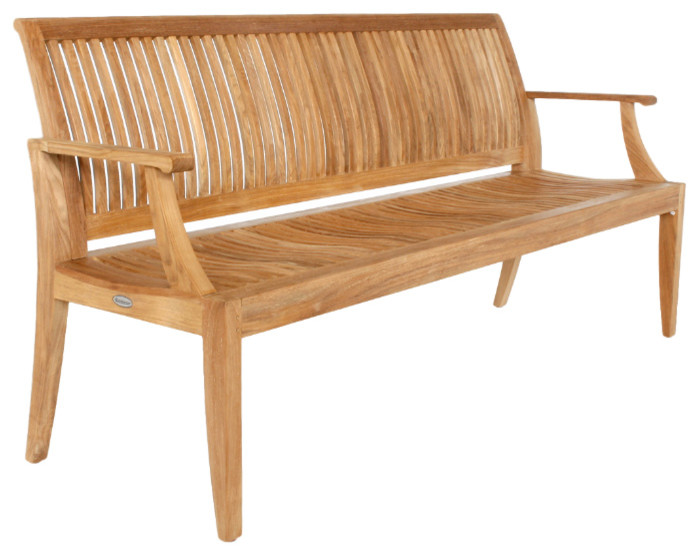 Laguna 6 Bench Transitional Outdoor Benches By Westminster Teak