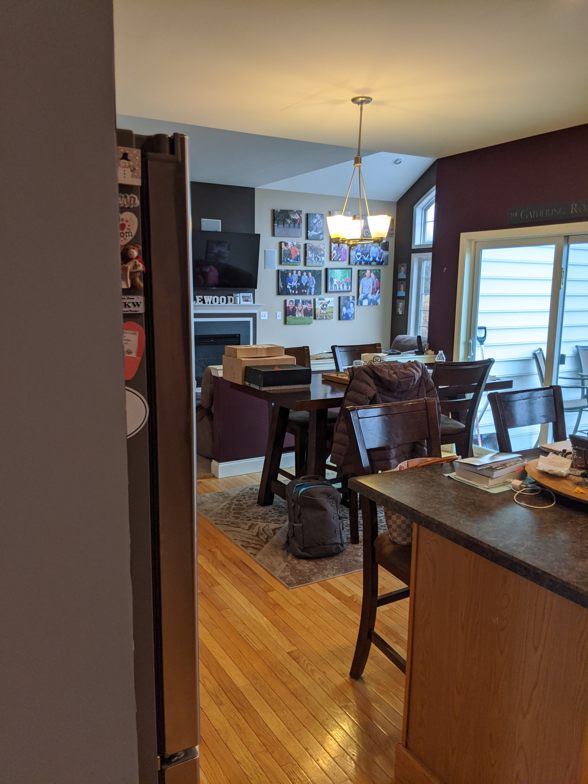 Blue & White Transitional Kitchen Remodel