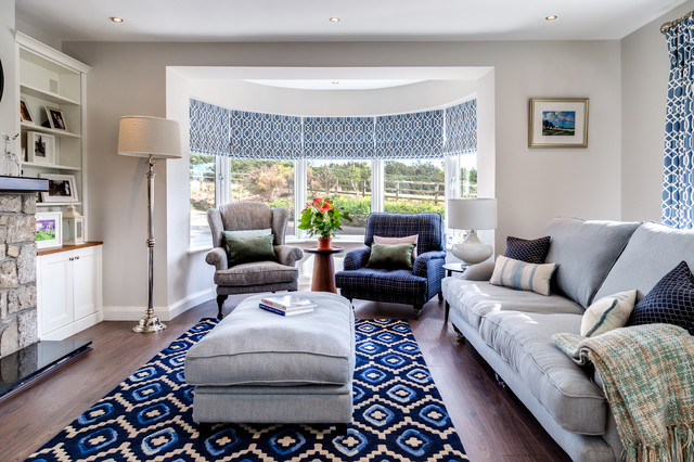 Family home Kilternan Dublin transitional-living-room