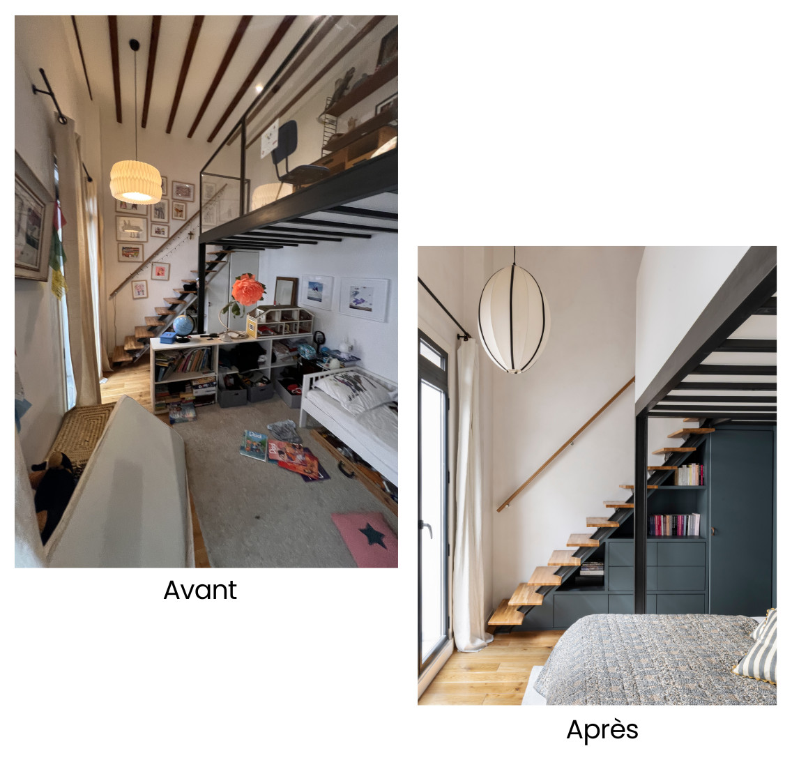 Réinvention d’un loft familial atypique de 130 m² à Paris 10e