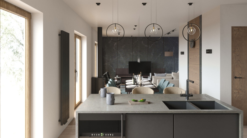 Дизайн интерьера загородного дома с применением технологий умного дома