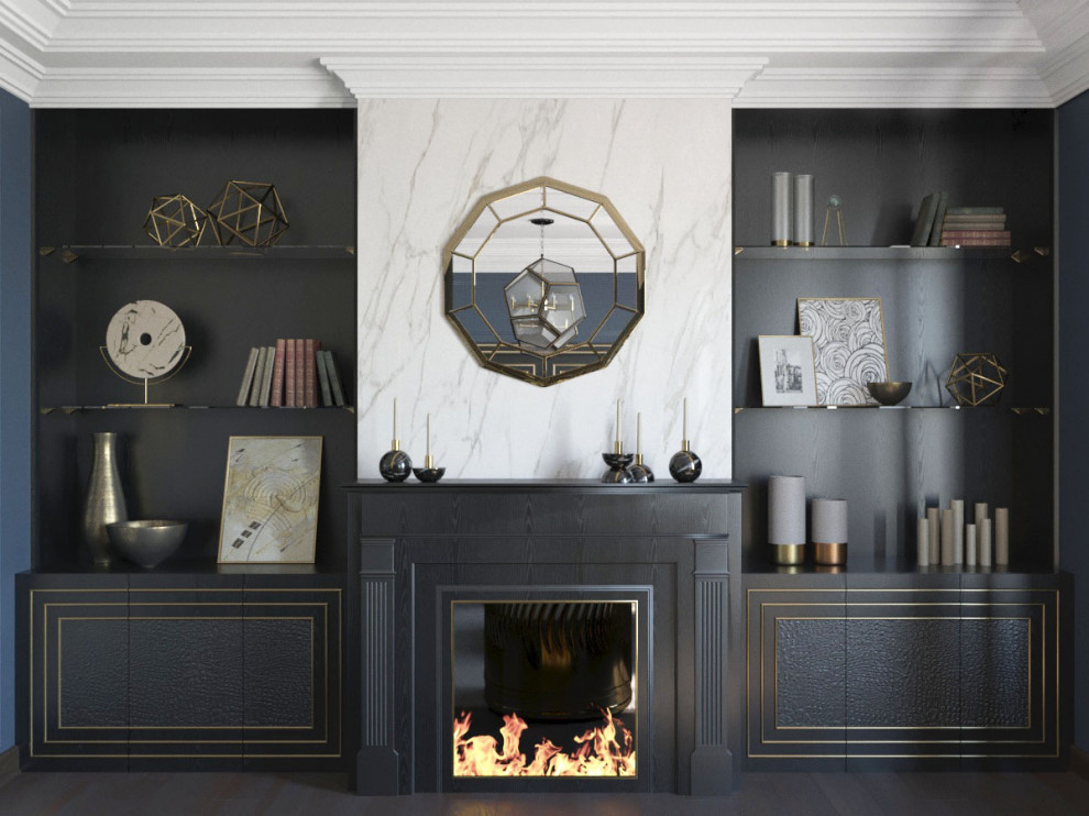 Гостиная ар-деко