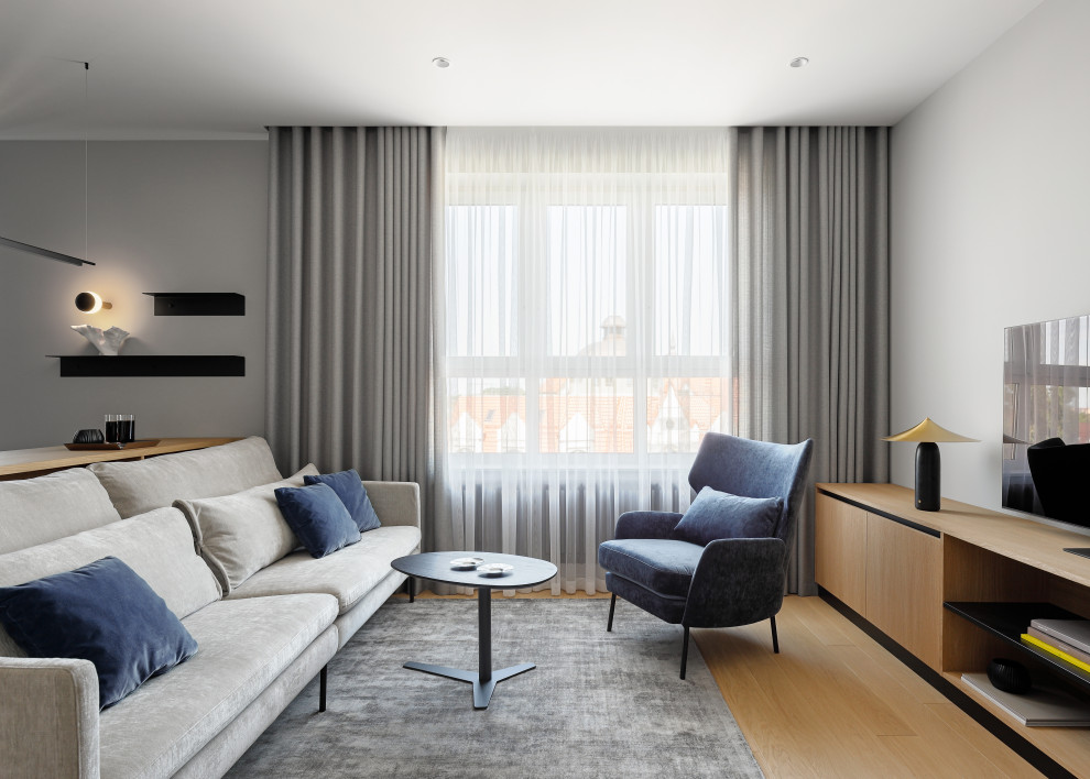 Light midecentury apartment / Квартира с легким флером midcentury