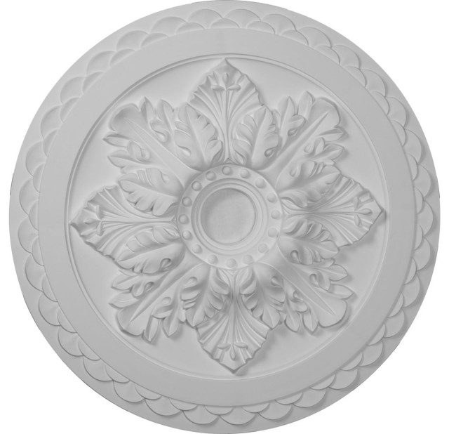 23 5/8"OD x 3"ID x 2"P Bordeaux Deluxe Ceiling Medallion