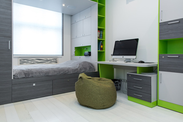 i8 интерьер contemporaneo-dormitorio