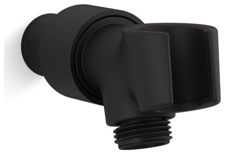 KOHLER Awaken Handbrause Set In Matt Schwarz – Mit 61 Cm Schienestange, 3 Sprüharten, 1,75 GPM, Modernes Design