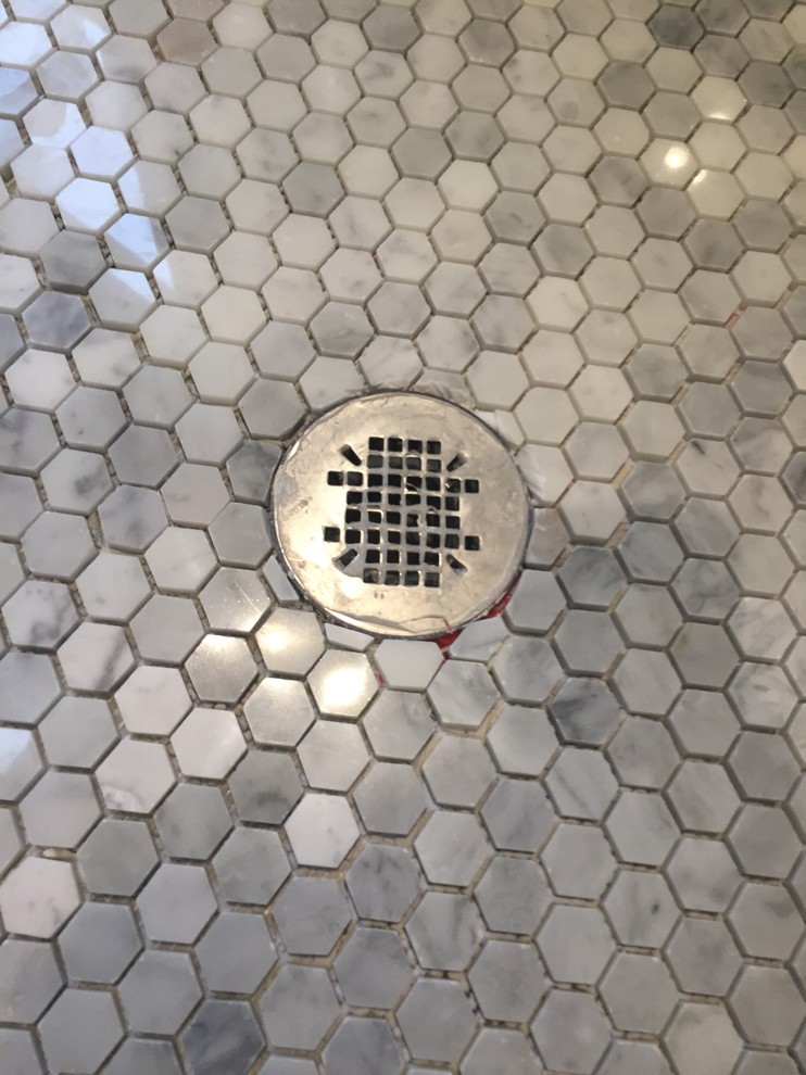 Bathroom Tile/Cuts around drain