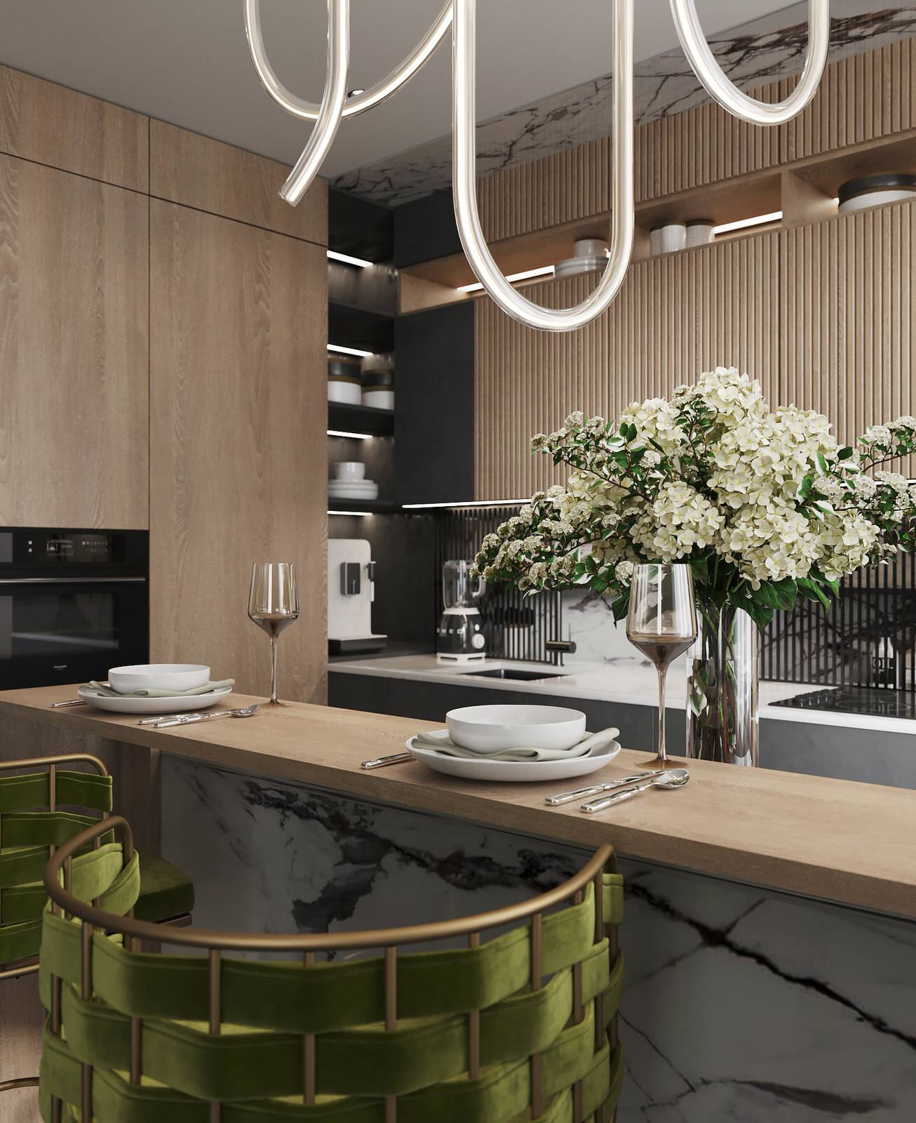 Дизайн интерьера для молодой пары