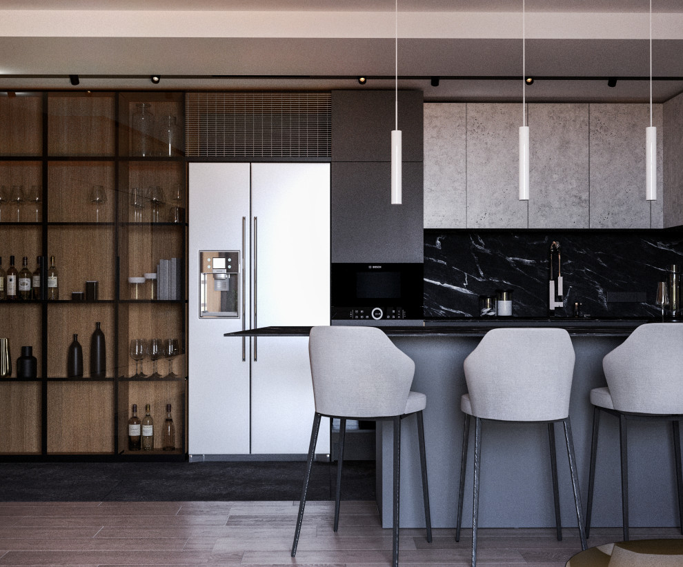 Кухонная зона.