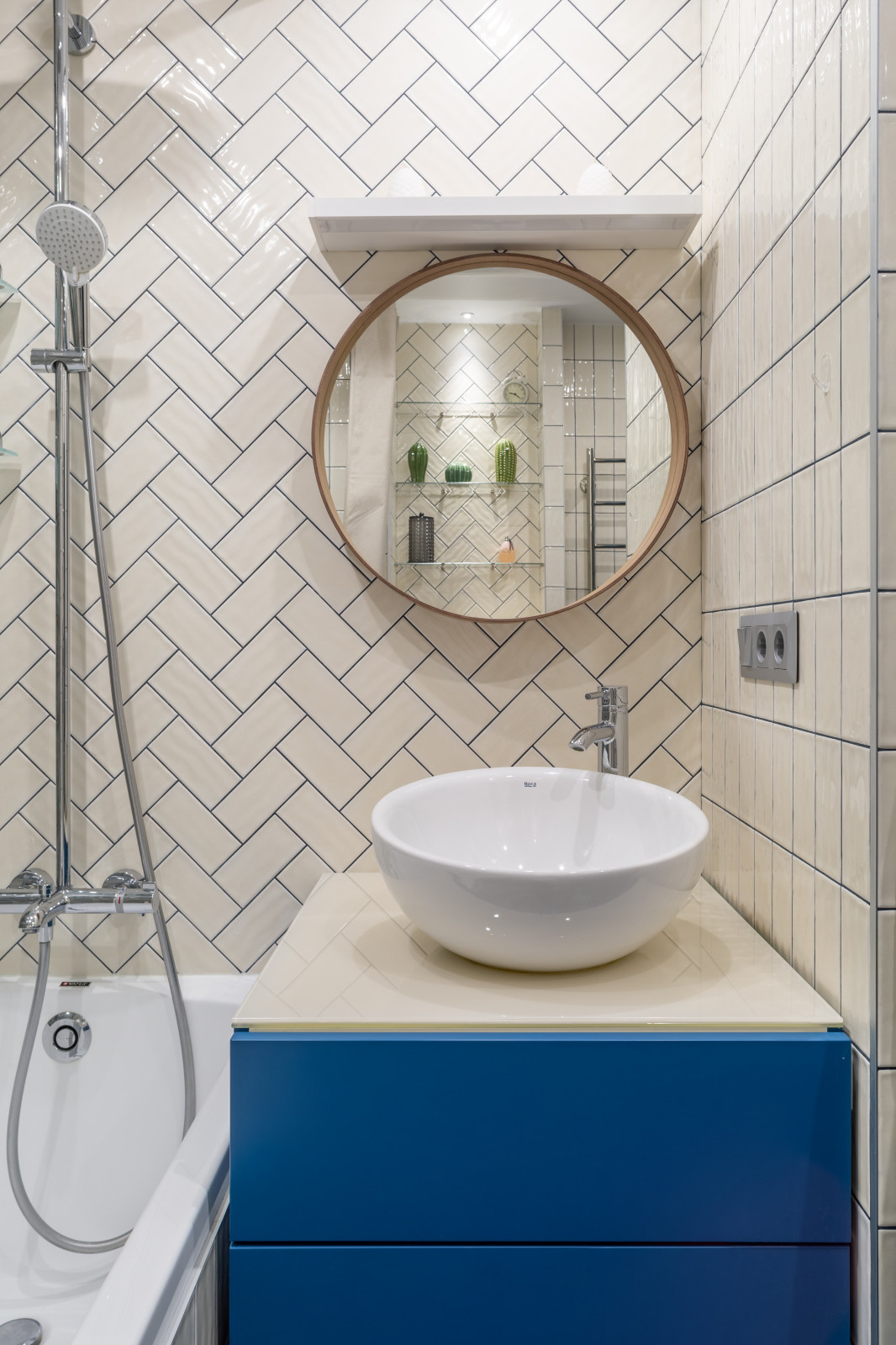 Простор и функциональность: дизайн ванной комнаты