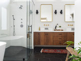 Midcentury Bathroom by Eric Aust Architect