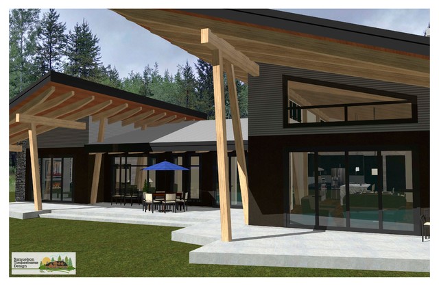 Samuelson Timberframe Design contemporary
