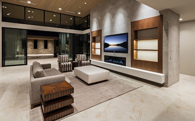 Modern Elegance in Eagle Feather contemporary-vardagsrum