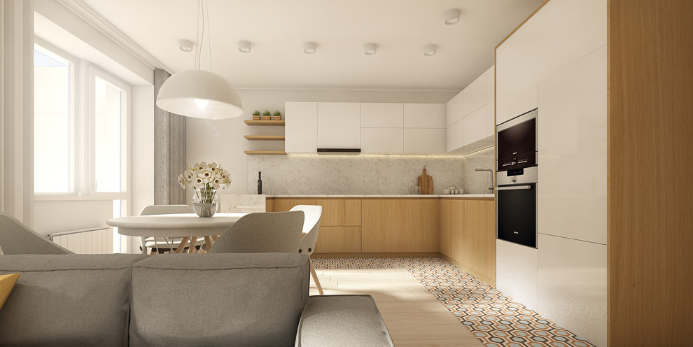 Проект трехкомнатной квартиры