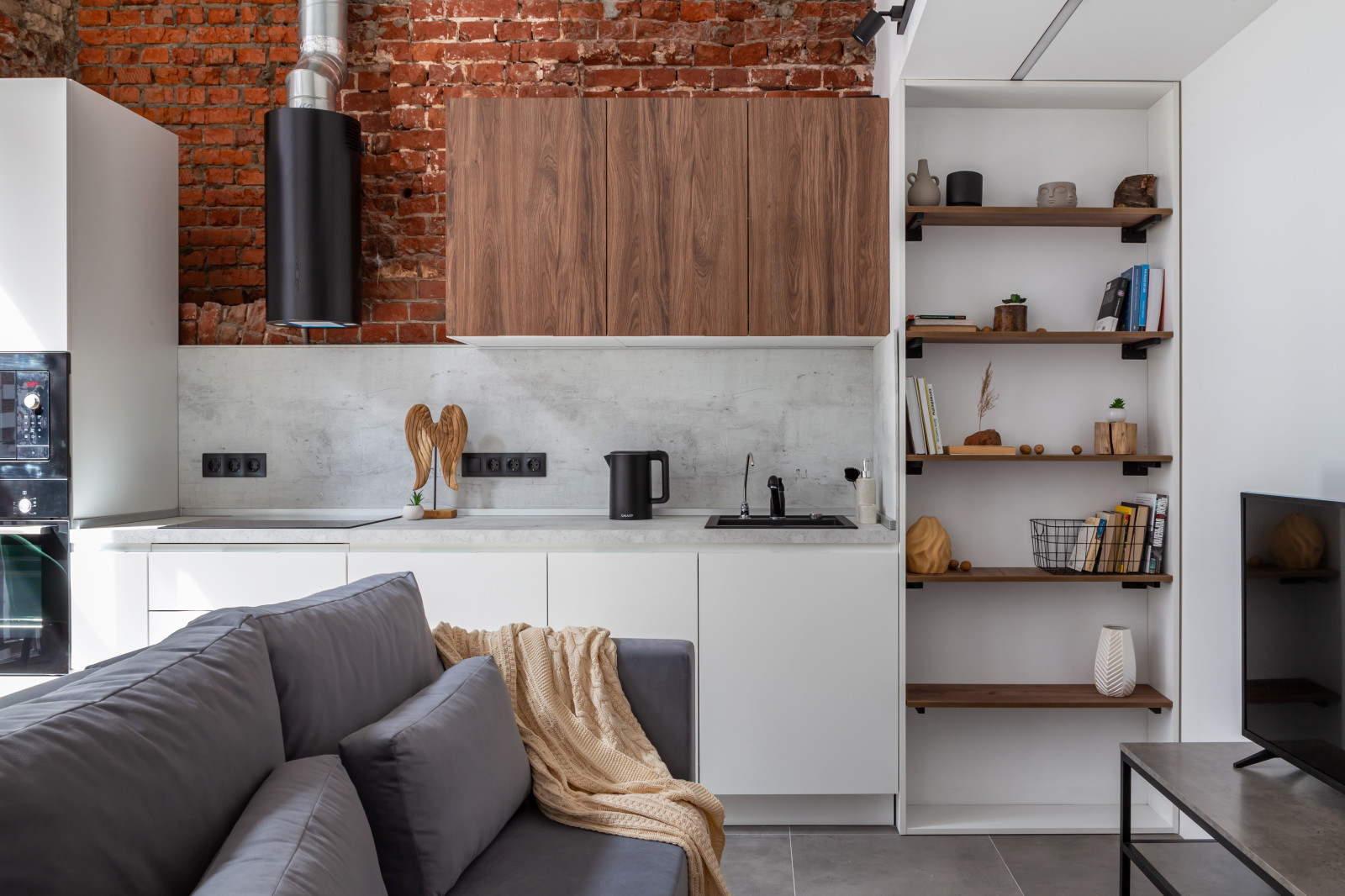 Дизайн-проект двухуровневой квартиры в ЖК Kleinhouse